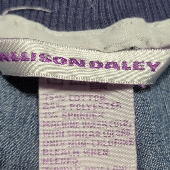 Allison Daley Denim Cargo Capris - Size 12 - Picture 5 of 6
